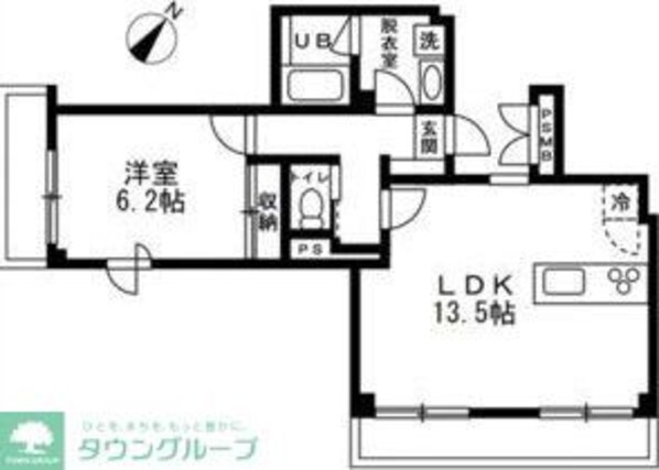 メゾン・ド・カメリアの物件間取画像